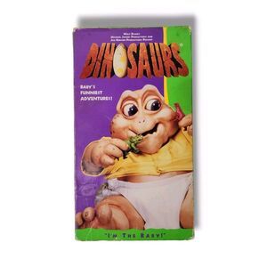 Dinosaurs VHS Baby's Funniest Adventures I'm the Baby Jim Henson's Creature Shop